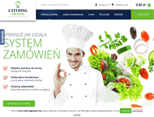 Tablet Screenshot of cateringszczecin.eu